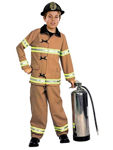 Jóvenes Héroes Traje Bombero Del Niño, Mediano.