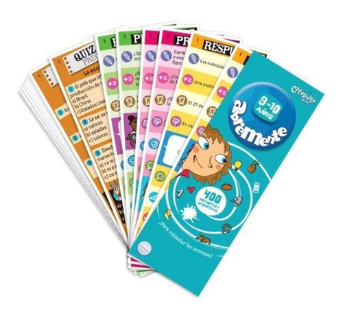 Libro Abrementes 9-10 Años 400 Preguntas Y Respuestas