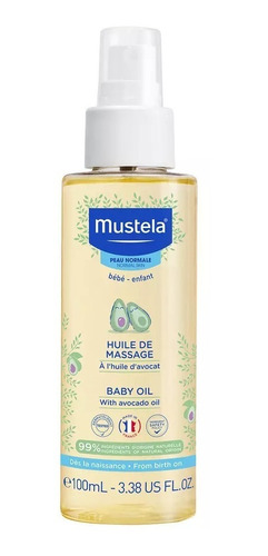 Mustela Aceite De Masajes Para Bebé  100 Ml