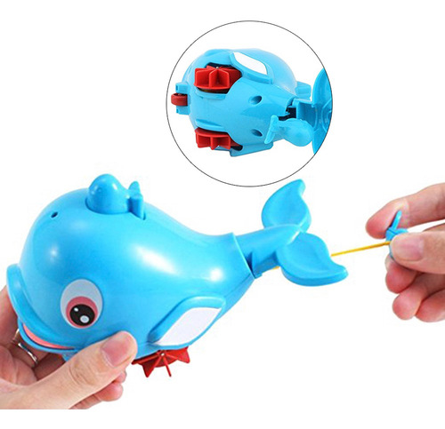 Imagen 4 de 6 de Juguete Para Baño De Niños, Diseño Tierno De Delfín