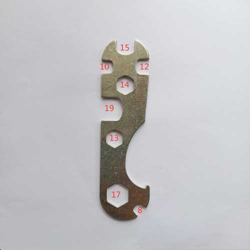 H Llave Hexagonal, Llave Multifunción Accesorio Multiusos