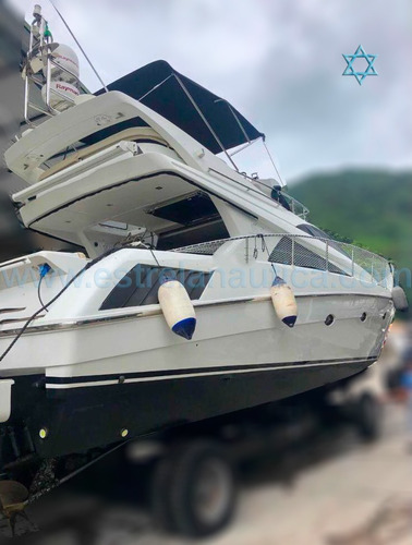 Lancha Ferretti 46 Barco Iate N Axtor Azimut Intermarine