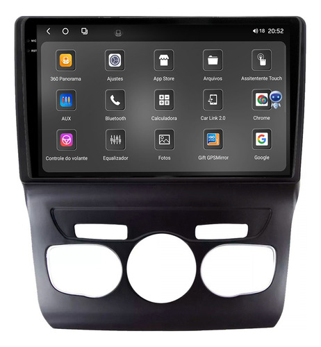 Multimidia C4 Lounge 9p Octacore Carplay 8gb 256gb Tpros