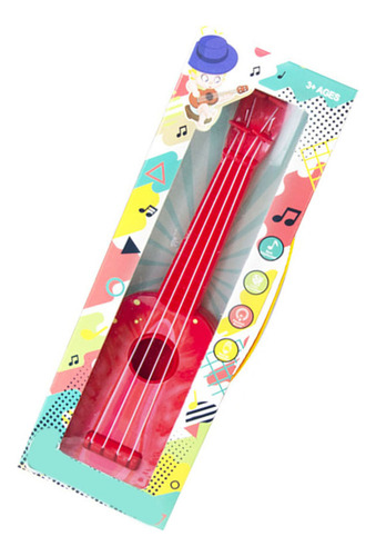 Juguete De Ukelele Unisex Para Niños En Miniatura, Bonito Y