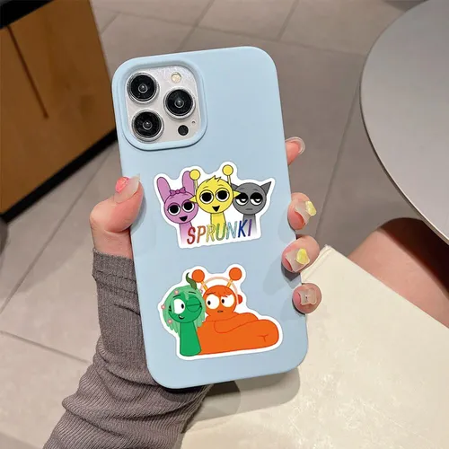 Pegatinas Zcxdf Sprunki, 110 Unidades, Impermeables Para Niñ