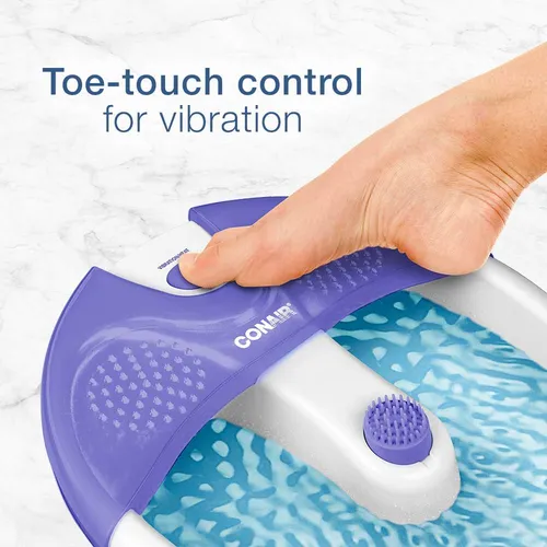 Baño De Spa Para Pies Conair, Pedicura Relajante Con Masaje