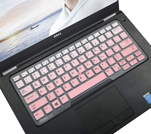 Protector De Teclado Rosa Degrade Para Dell Latitude 5480