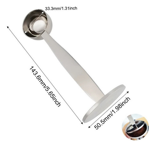 K 2 Accesorios For Cafetera Con Cuchara Medidora 2 En 1