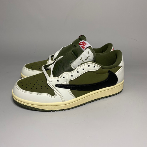 Zapatillas Nike Air Jordan 1 Low Travis Scott Reverse Olive (Usado)