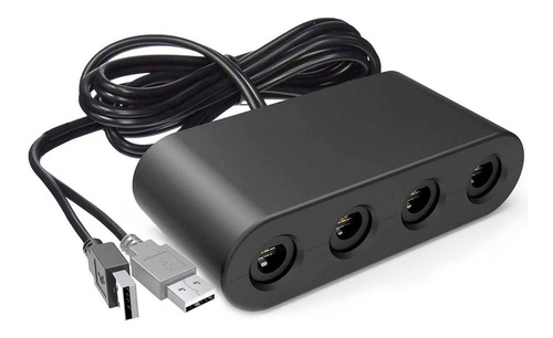 Adaptador Compatible Con N Switch Para 4 Controles Gamecube