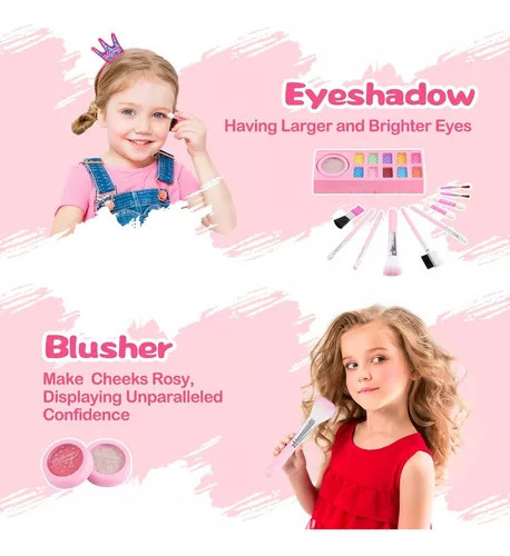 Kit De Maquillaje No Tóxico Real Girls