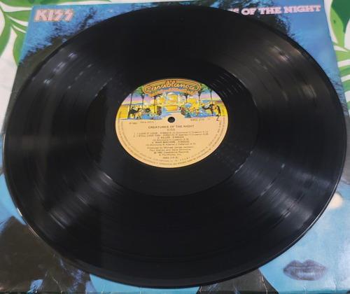 Kiss - Creatures Of The Night Lp Brasil 1ra Edic Iron Maiden Brasil 1ra Edicion (Usado)