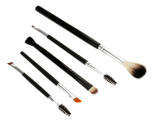 5 Piezas Cepillo Cosmético De Para Ojos Labio Facial