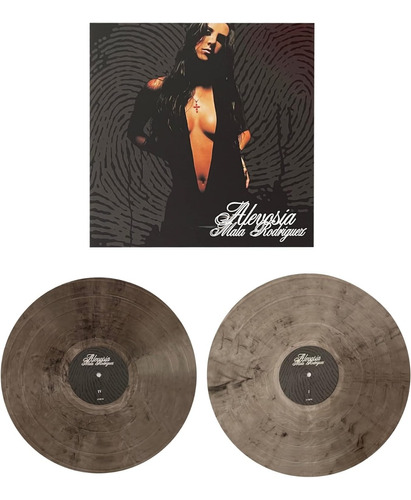 Mala Rodriguez Alevosia Lp Vinyl Marmol Transparente Negro