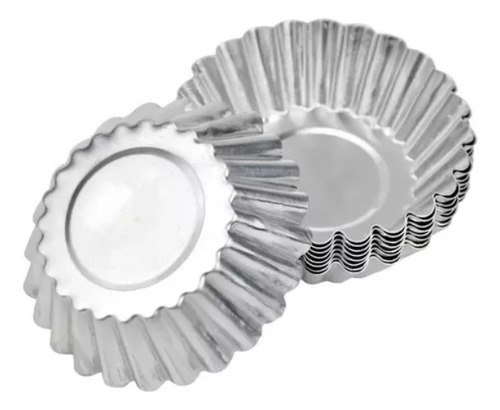 Mini Molde Individual De Aluminio Para Tarta De Huevo, 1 [u]