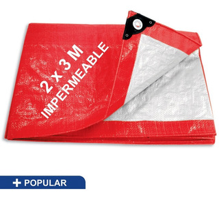 Lona cobertora lona camiones PVC rojo 6.90 x 3.00 aprox 850 gr/² 17.8 kg top Plane