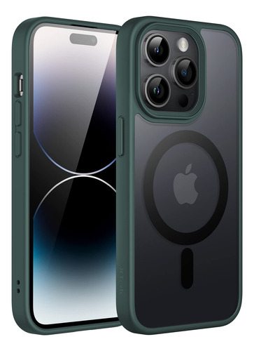 Funda Magnética Jetech iPhone 14 Pro Max 6.7 Translúcida