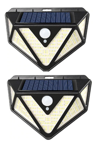 Foco Led Solar Exterior Focos Led Solar Exterior 166 Led X2