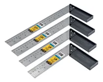 Comprar Kit De 4 Escuadras Para Carpintero Diferentes Medidas Color 