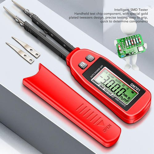 Diodo De Pinzas Chapadas En Oro De Alta Precisión Smd Tester