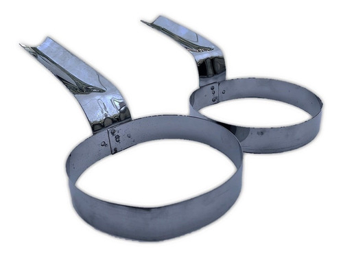 Espátula+2 Moldes P/ Huevo+molde Tortilla Acero Inoxidable
