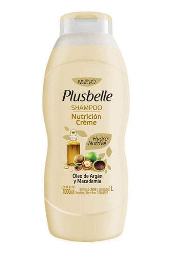 Pack X 3 Unid Shampoo  P N Detox 1 Lt Plusbelle Sham Pro
