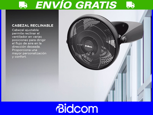 Ventilador Turbo 18 Liliana Vtf18p 5 Aspas 3 Velocidades