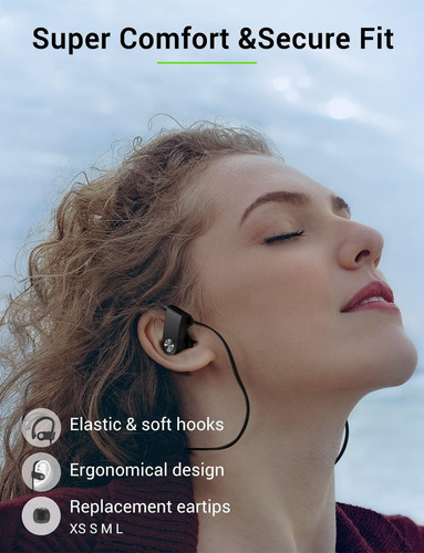 Auriculares Bluetooth Stiive 53, Deportivos Y Resistentes