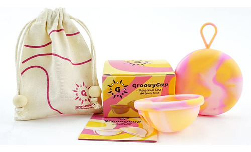 Groovycup Disco Menstrual Reutilizable | Tampon, Almohadill