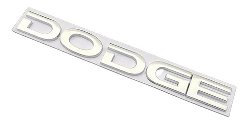 Logo Emblema Para Dodge 20x2.4cm Metálico 