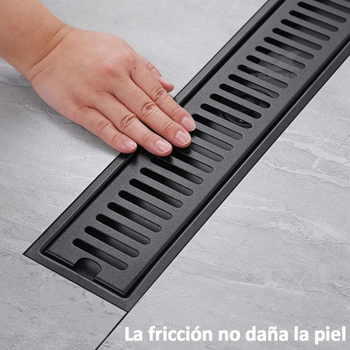 10*60cm Drenaje Piso Ducha Cubierta Eliminación Acero Inoxid