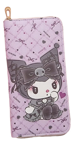 Carteras Largas Para Dama (disney-sanrio) Kuromi 2 Pu