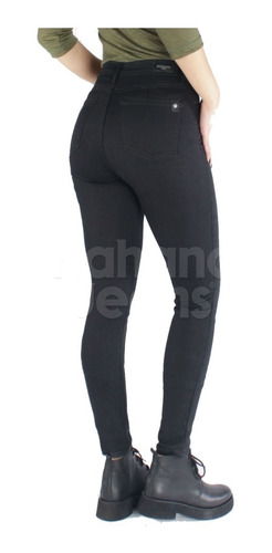 Imagen 2 de 4 de Pantalon Jean Elastizado Tiro Alto | Nahana (65520)