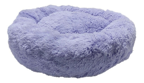 Cama Para Perro Antiestrés Varios Colores Grande 70x80x20 Gris