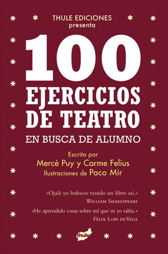 Libro 100 Ejercicios De Teatro En Busca De Alumno