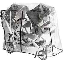 Comprar Cubierta De Lluvia Para Cochecito Doble, Cubierta De Lluvia 