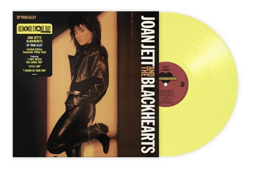 Joan Jett And The Blackhearts Up Your Alley Lp Yellow Vinyl