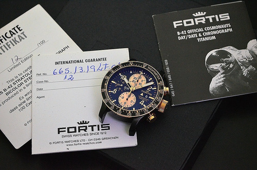 Fortis B-42 Stratoliner Chronograph Ed. Limitada A 100 Peças