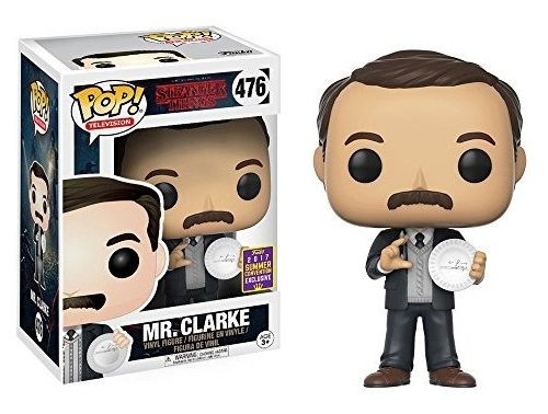 Funko Mr Clarke Cosas Extrañas Pop Vinyl  Convención Jcxco