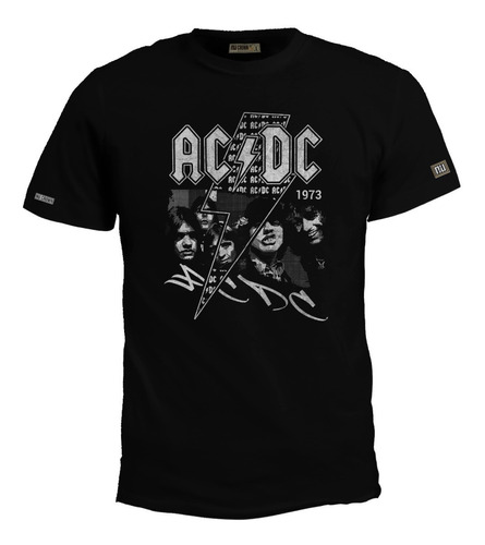 Camiseta Ac Dc Rock Banda Metal Acdc Eco