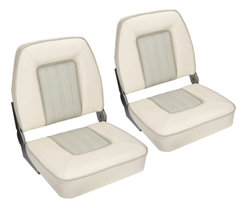 2 Asiento Barco Plegabl Respaldo Alto Plegable Para Mrine Rv