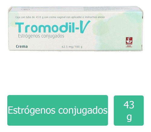 Tromodil V Crema 62.5 Mg Caja Con Tubo Con 43g