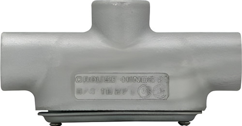 Caja Registro Ovalada Serie 7 Forma ''tb'' Mod. Tb-27 Cg Sa Gris