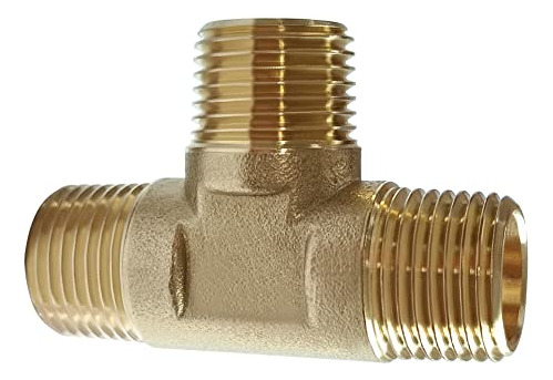 Conector De Latón Npt Macho De 1/2 Pulgada Para Agua/petróle