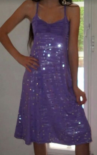 Vestido Lila Fiestas 