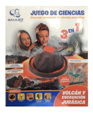 Galileo Volcán Y Excavación Jurásica Jc-001