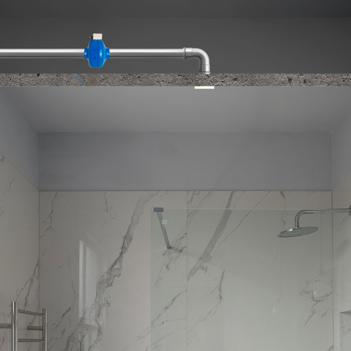 Estevez Extractor De Aire Centrífugo Metálico Azul 4pulgadas