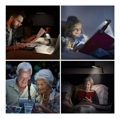 Linterna De Lectura, Mini Lámpara For Libros, 2025