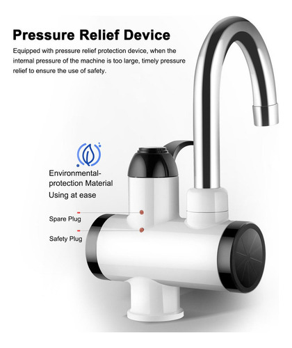 Grifo De Agua Caliente Instantánea 3000w Calentador De Agua
