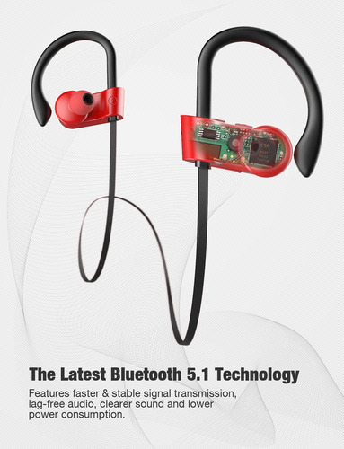 Otium Auriculares Deportivos Inalámbricos Bluetooth 53 En